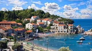 Апартаменты ZEN Apartment Pržno Свети-Стефан Апартаменты с 1 спальней-1